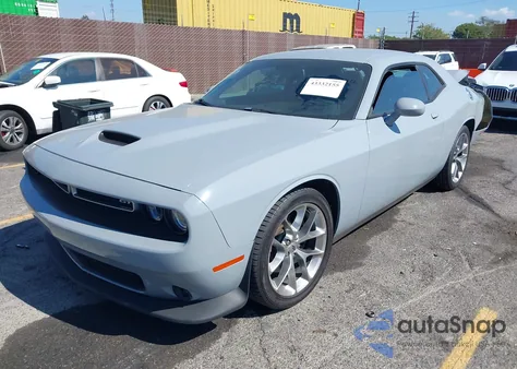2020 Dodge Challenger Gt z USA, uszkodzony, nr VIN 2C3CDZJG0LH203802